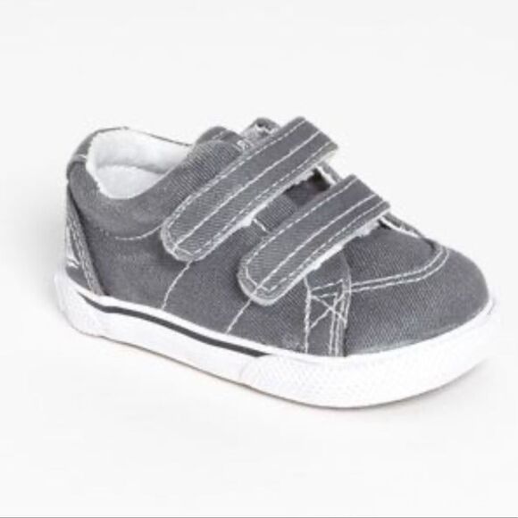 Sperry Halyard H&L Velcro Crib Navy Shoes 3M New in box‎ - Picture 3 of 6